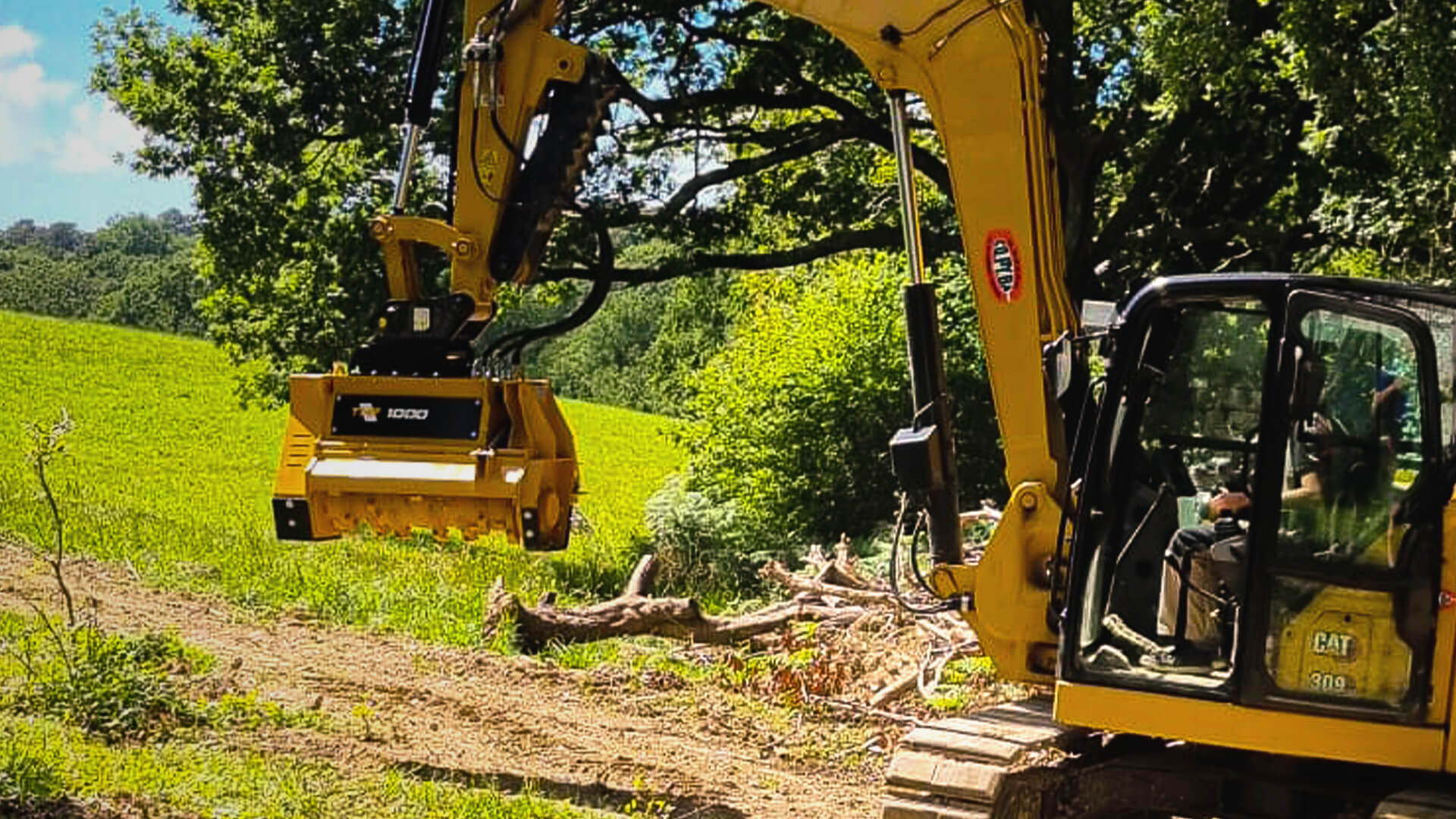 trituradora hidraulica portada