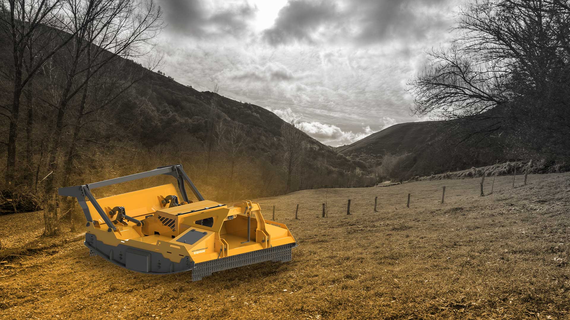 desbrozadora forestal