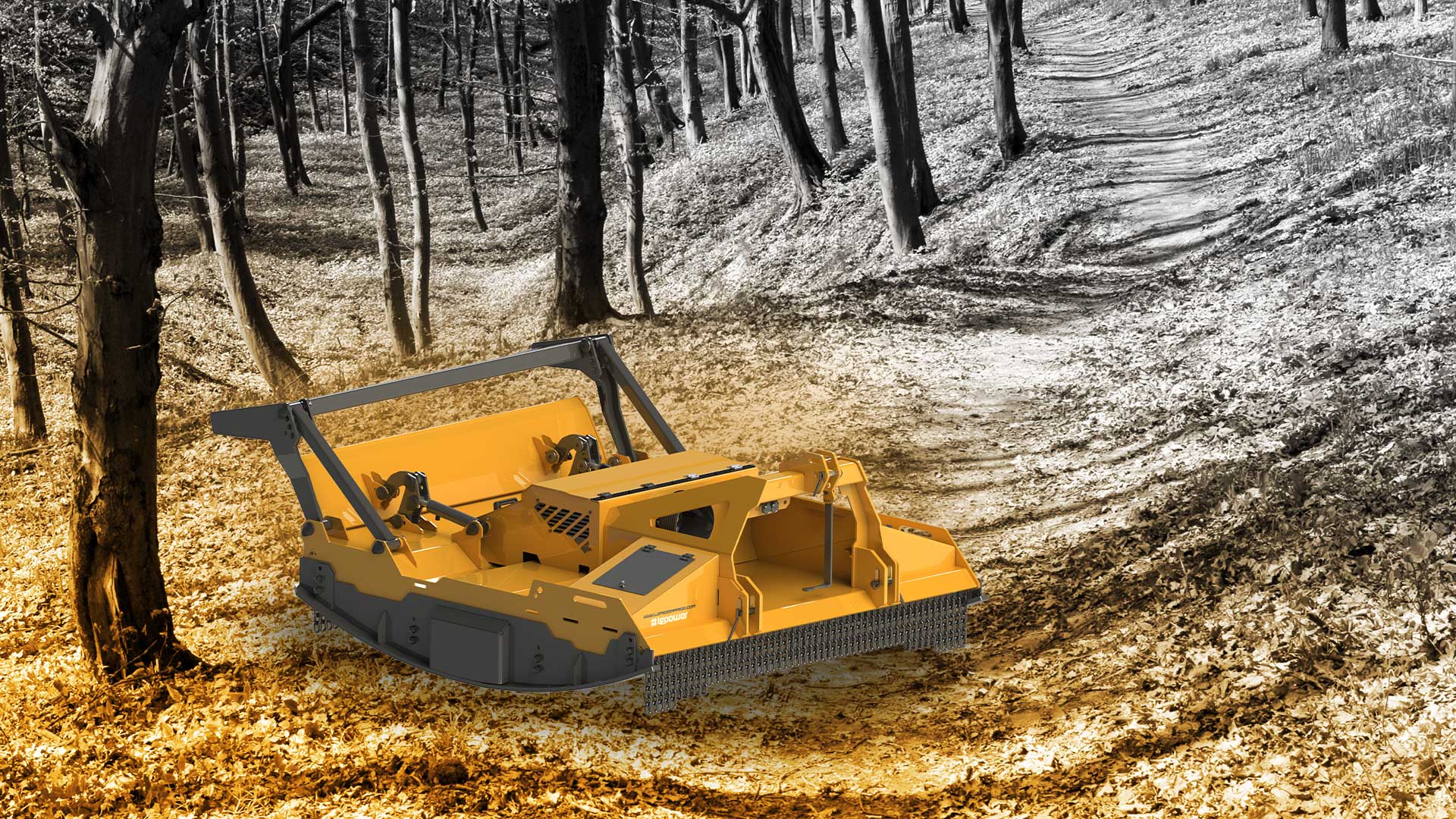 desbrozadora forestal